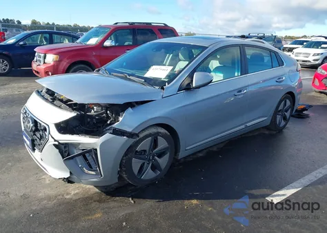 2022 Hyundai Ioniq Hybrid Limited from USA, damaged, VIN KMHC05LC5NU273365